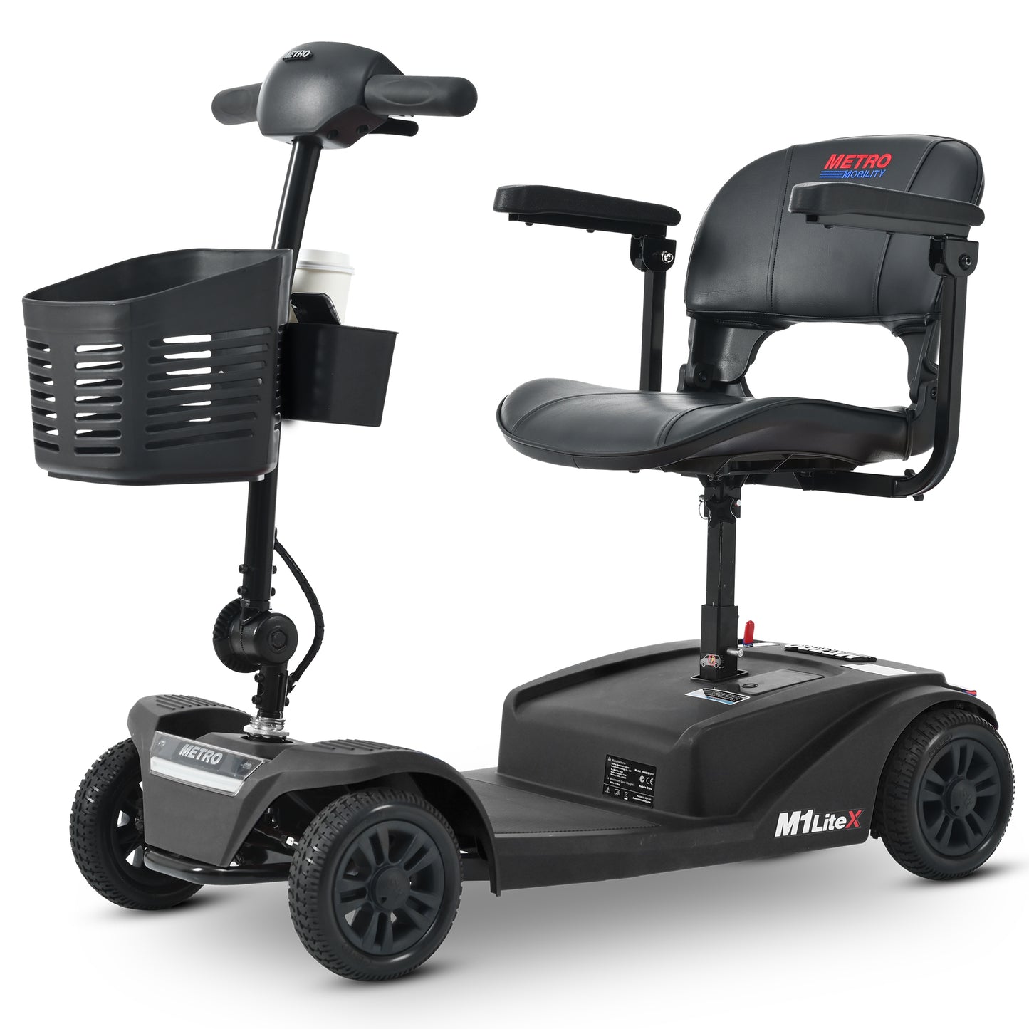 Patinete eléctrico plegable de 4 ruedas M1 LITE X 250W para adultos