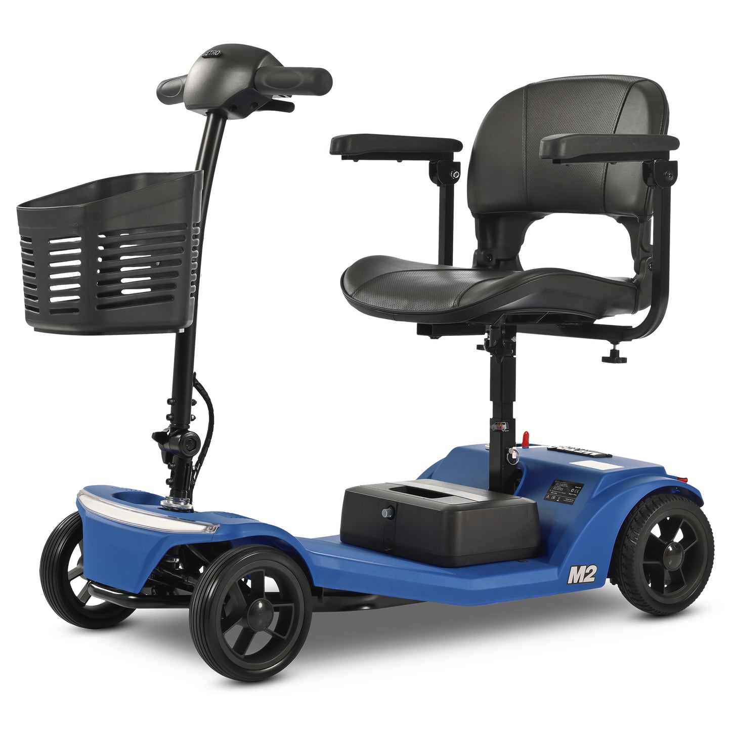 Patinete eléctrico plegable M2 de 4 ruedas para adultos