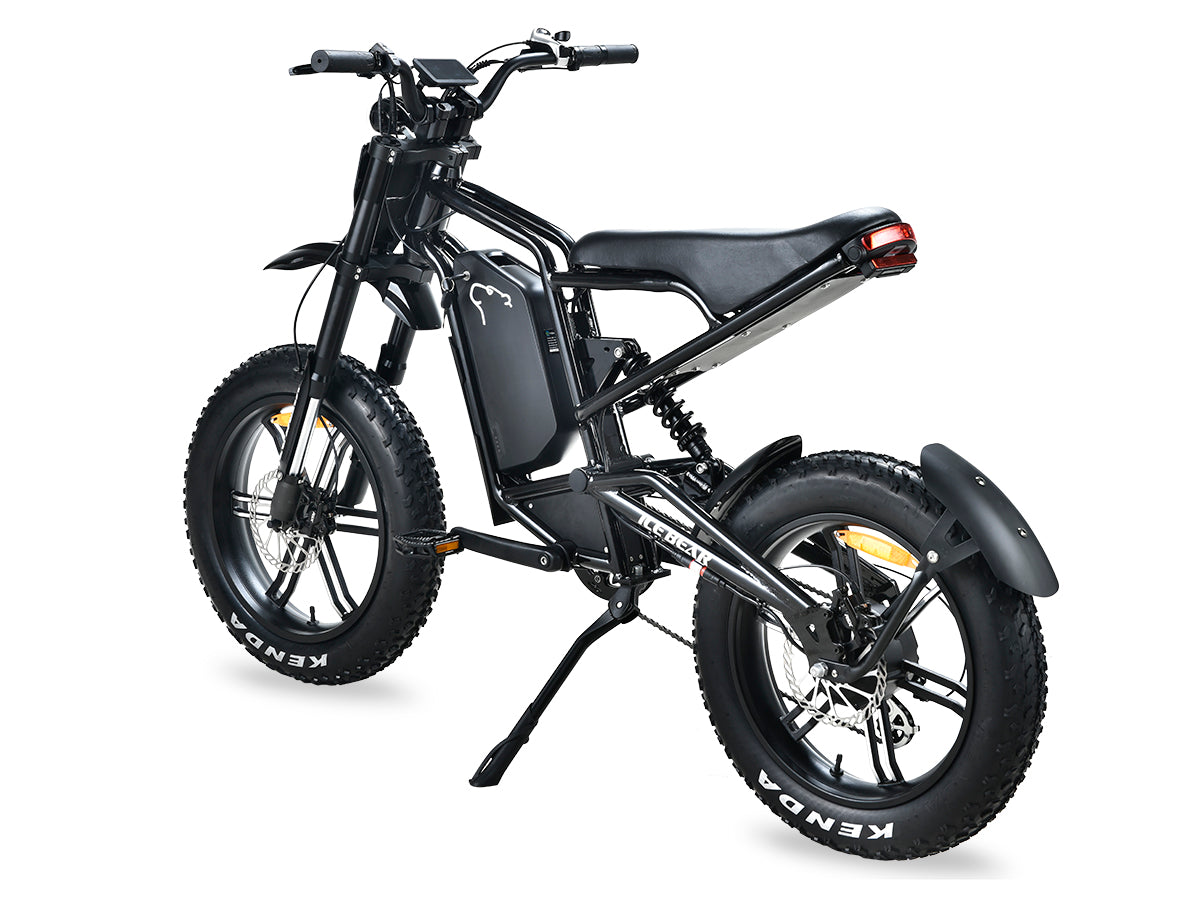 SYX MOTO 41 MPH 45 Miles Max Range Electric Bicycle, 60V20Ah Removable Lithium-ion Battery, Peak 1500W