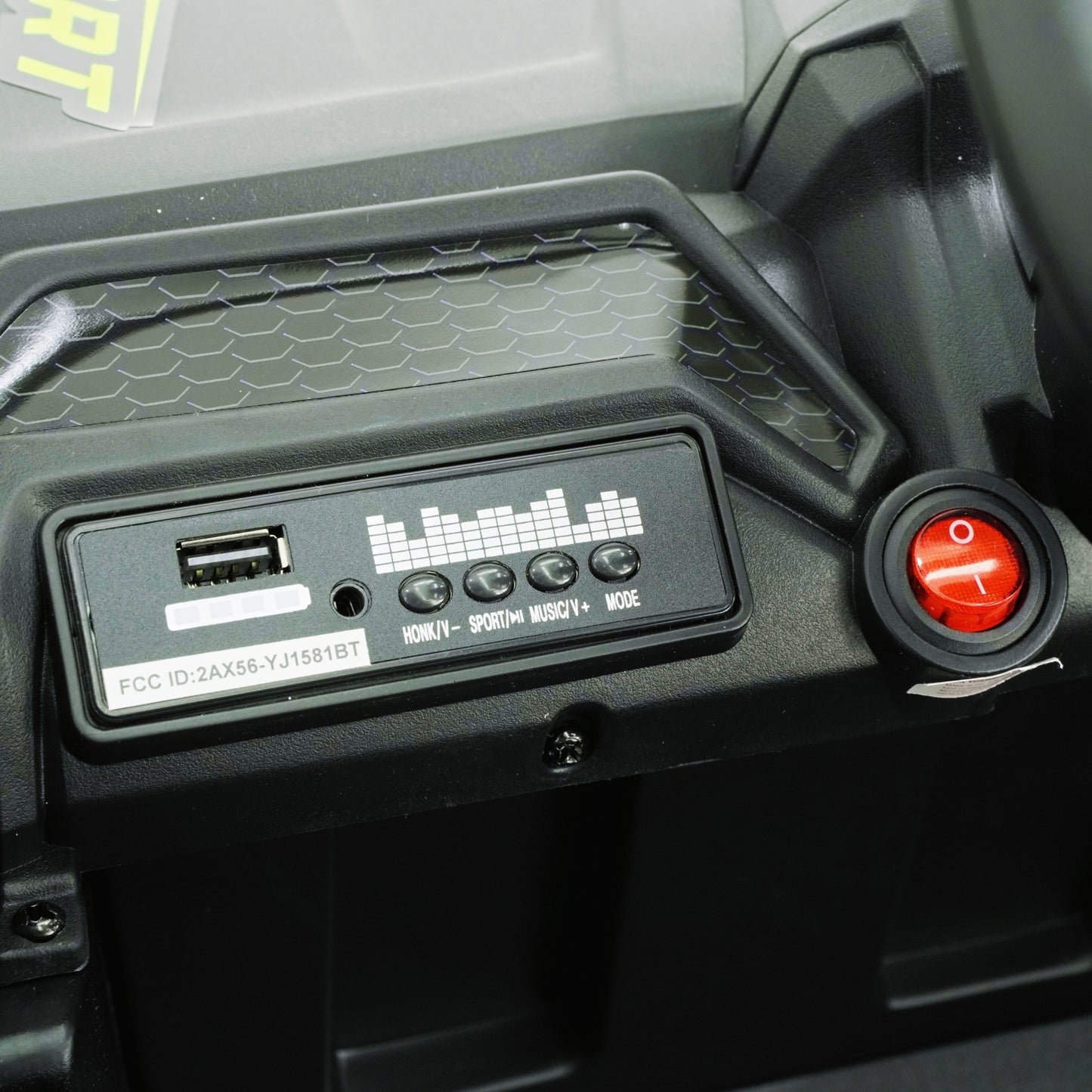 Vehículo eléctrico UTV de 12 V para niños y niñas de 3 a 6 años