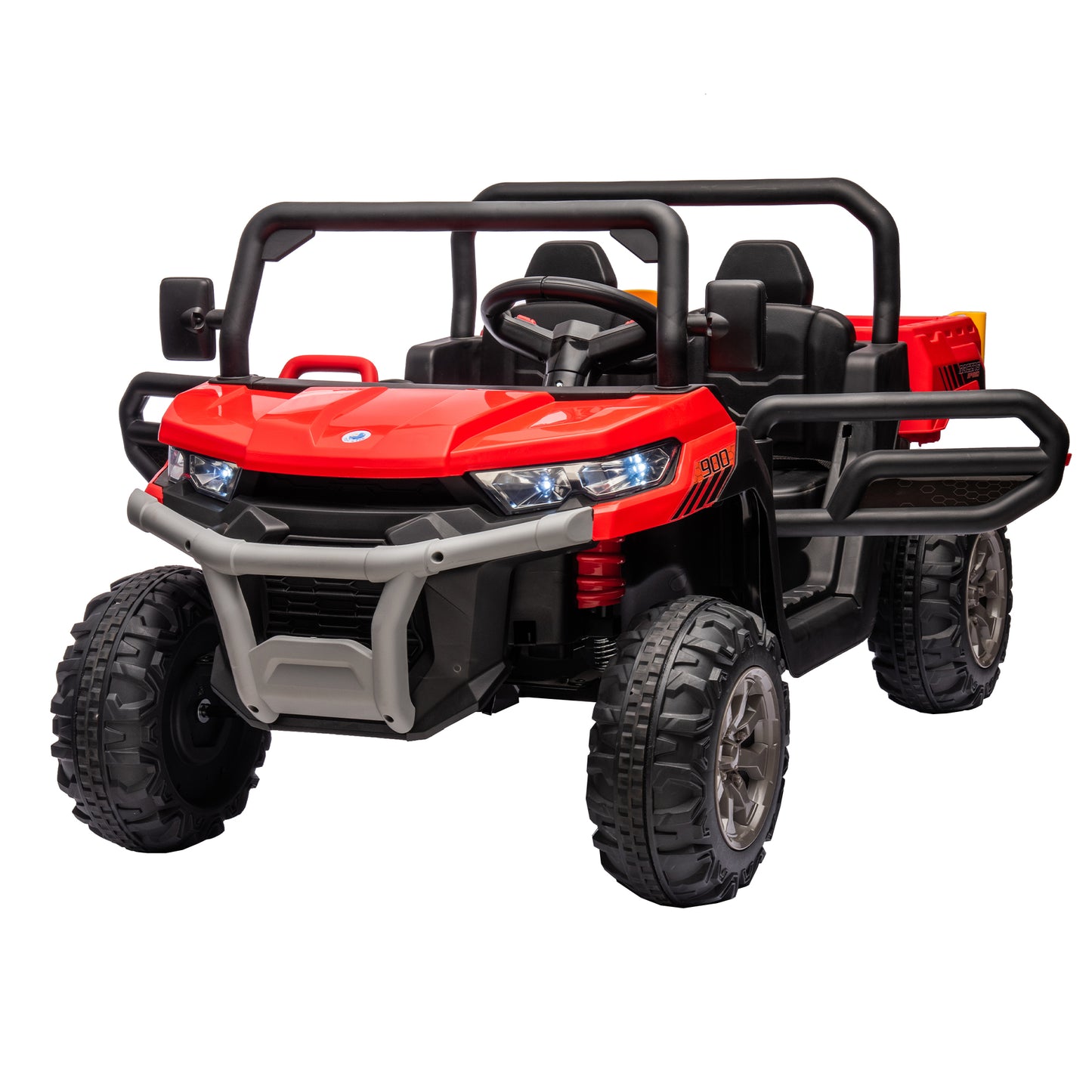 24V 2-Seater Kids UTV Truck, Remote Control Electric Ride-On