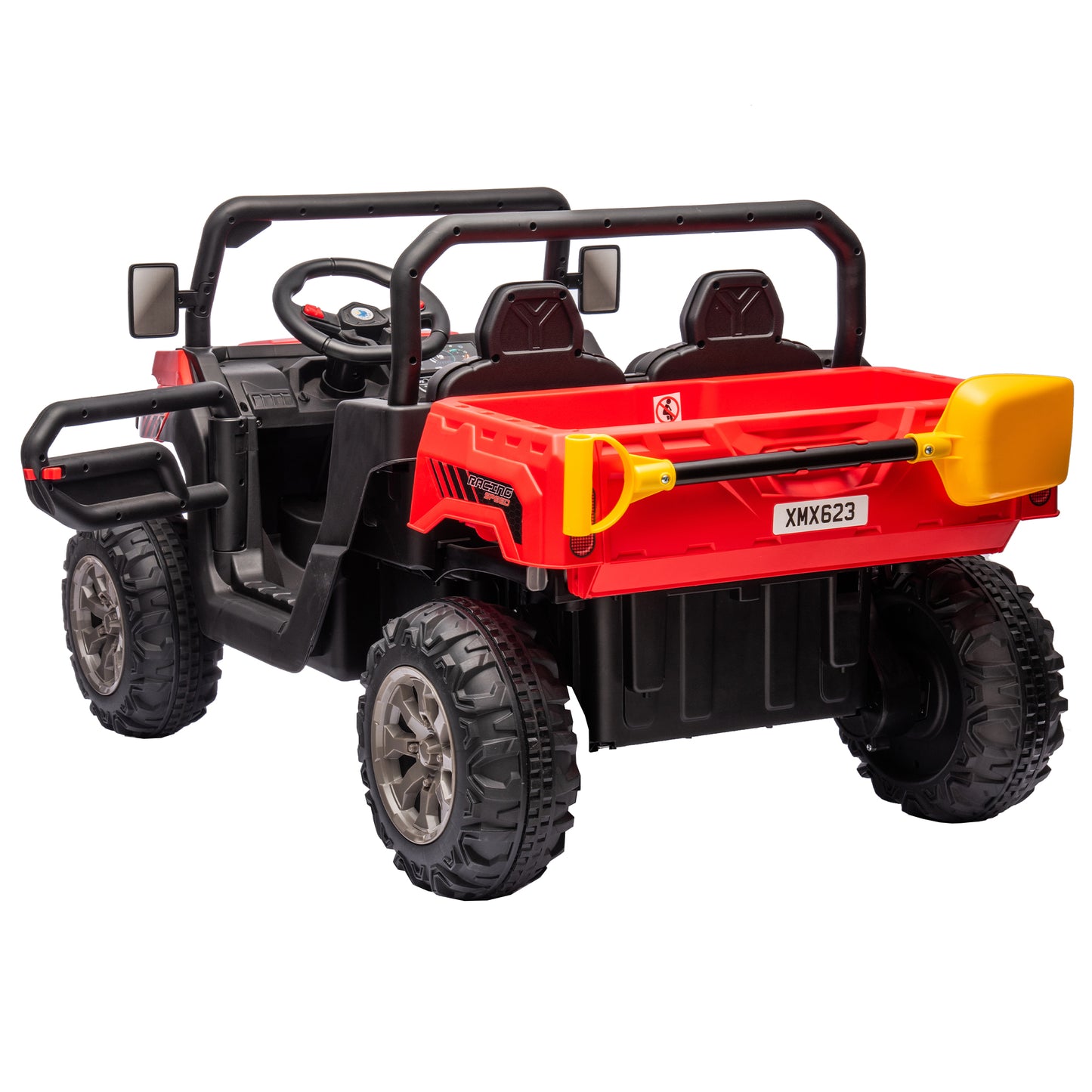 24V 2-Seater Kids UTV Truck, Remote Control Electric Ride-On