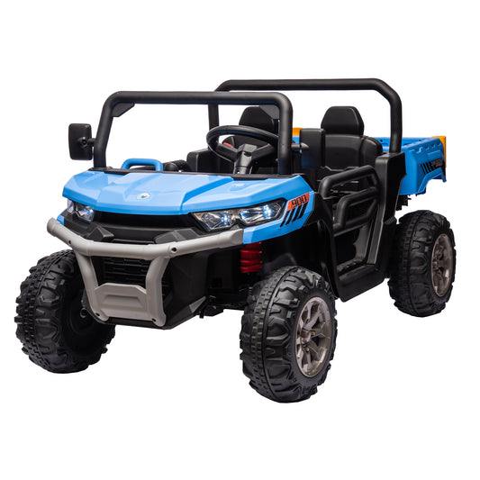 24V 2-Seater Kids UTV Truck, Remote Control Electric Ride-On