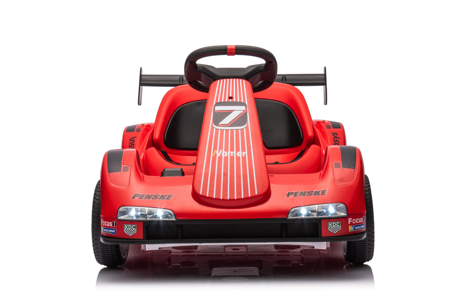 Kart eléctrico de 12 V para niños, coche de control remoto con cinturón de seguridad