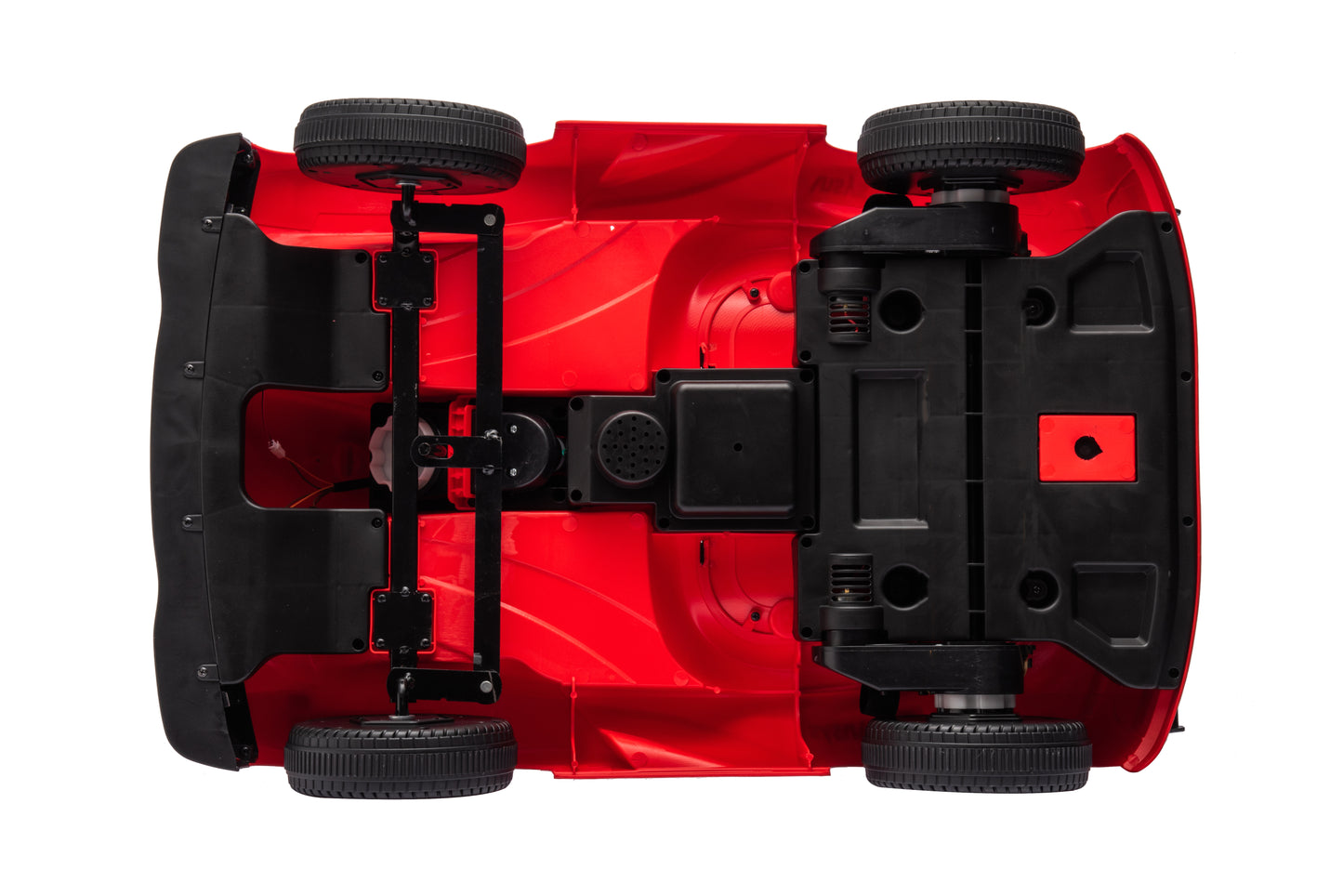 Kart eléctrico de 12 V para niños, coche de control remoto con cinturón de seguridad