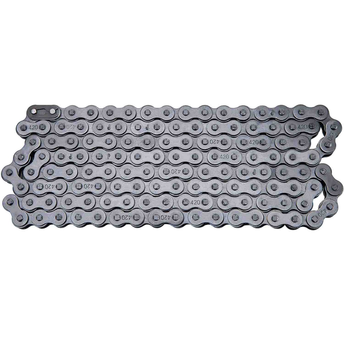 Cadena SYX MOTO para moto de cross Whip de 125 cc, 420 110 eslabones