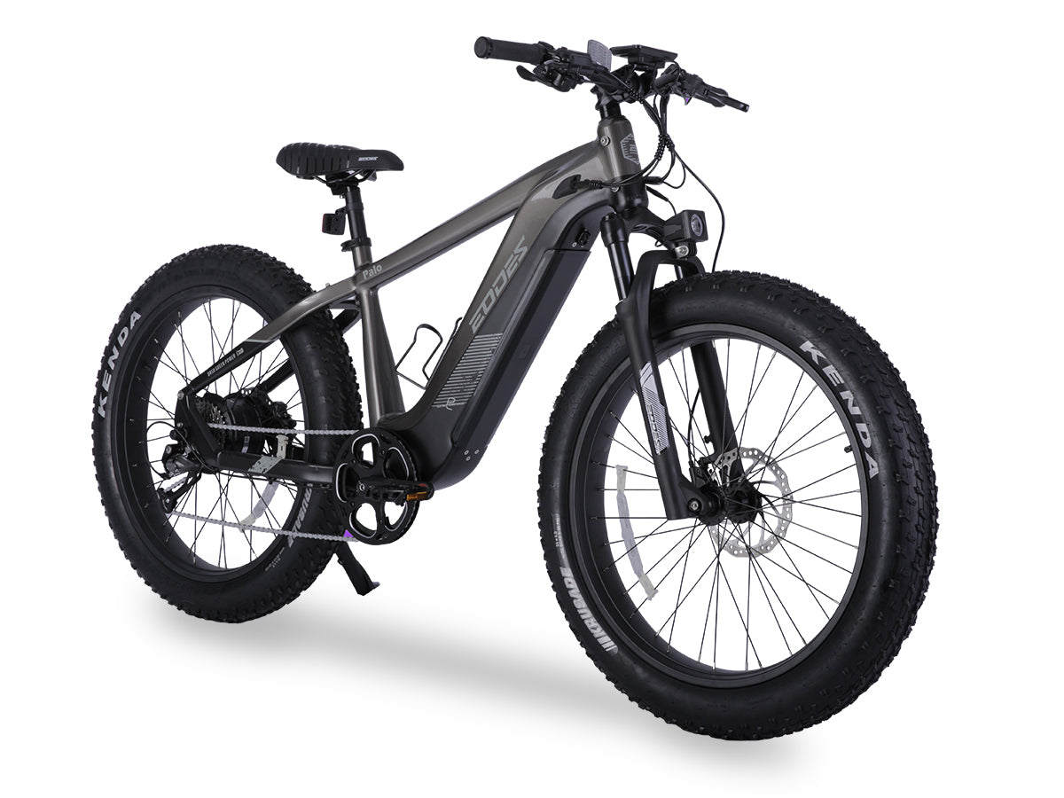 Bicicleta eléctrica EODES PALO de 750 W con neumáticos anchos para adultos, hasta 43 km/h y alcance máximo de 69 km.