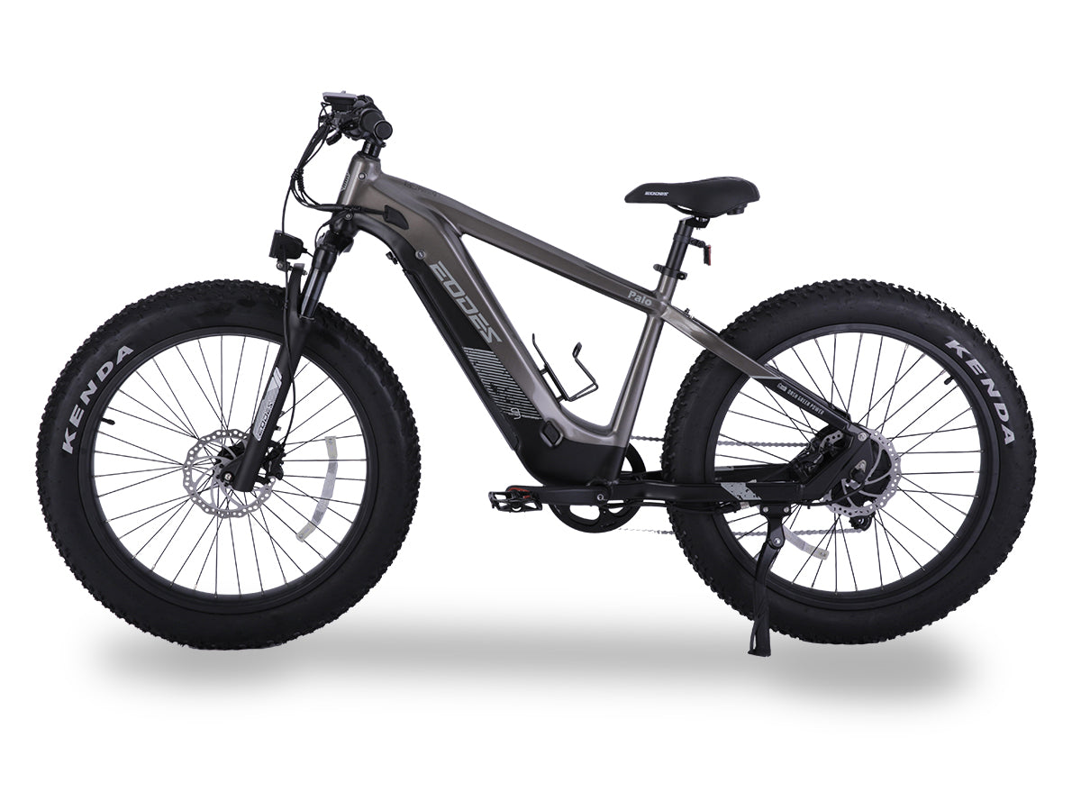 Bicicleta eléctrica EODES PALO de 750 W con neumáticos anchos para adultos, hasta 43 km/h y alcance máximo de 69 km.