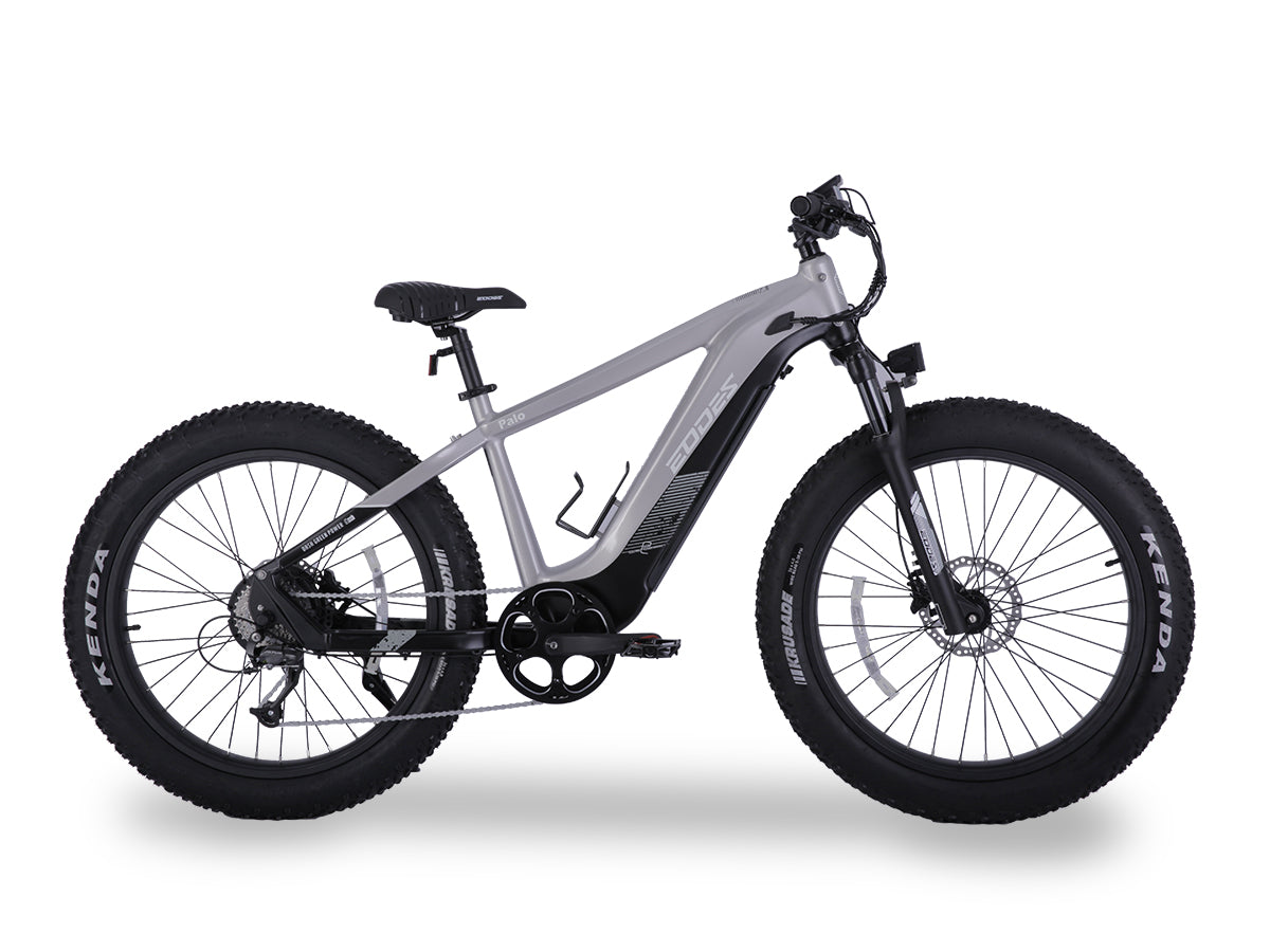 Bicicleta eléctrica EODES PALO de 750 W con neumáticos anchos para adultos, hasta 43 km/h y alcance máximo de 69 km.