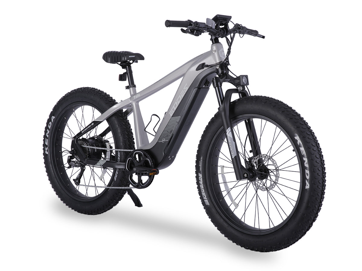 Bicicleta eléctrica EODES PALO de 750 W con neumáticos anchos para adultos, hasta 43 km/h y alcance máximo de 69 km.