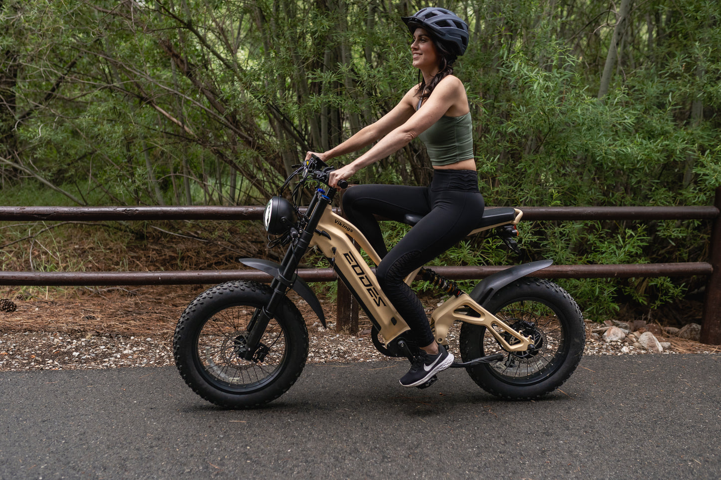 EODES VIKINGS Bicicleta eléctrica potente de estilo retro de 1000 W para adultos, hasta 43 km/h, alcance máximo de 88 km