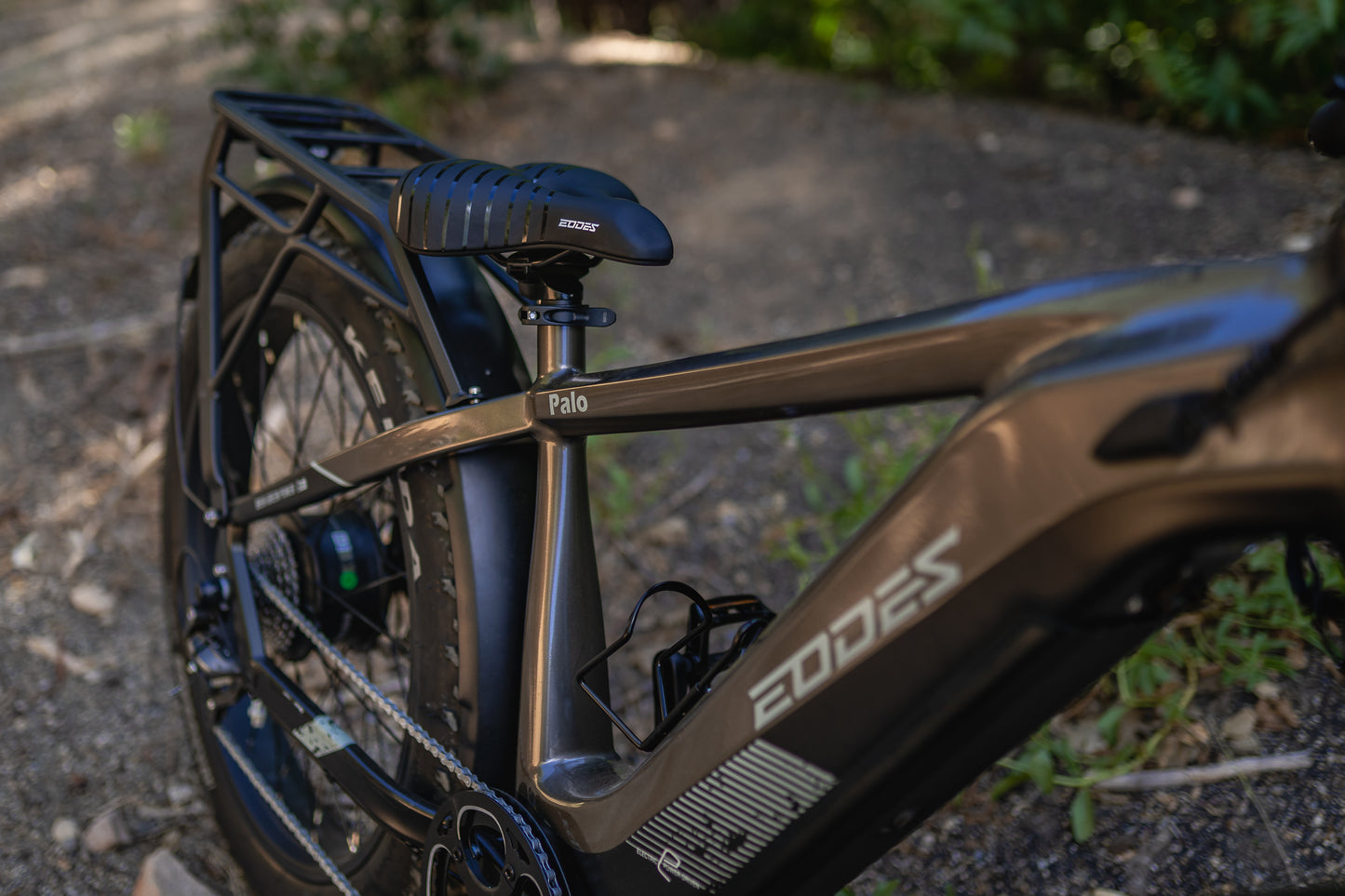 Bicicleta eléctrica EODES PALO de 750 W con neumáticos anchos para adultos, hasta 43 km/h y alcance máximo de 69 km.