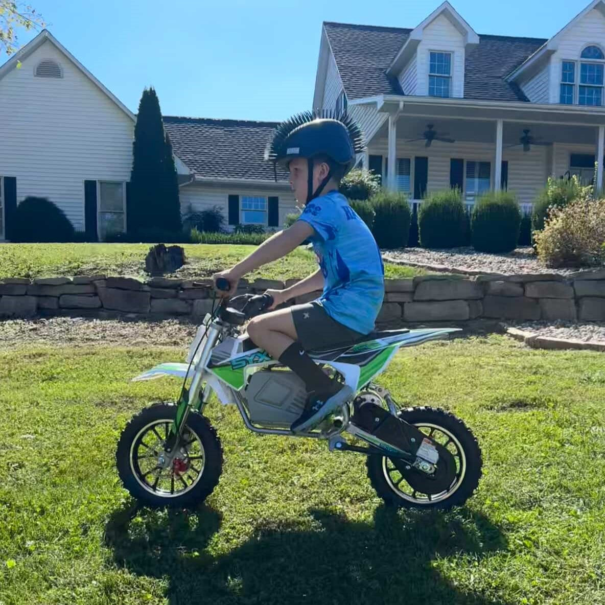 Minimoto eléctrica para niños SYX MOTO KBE 500W 36V para principiantes