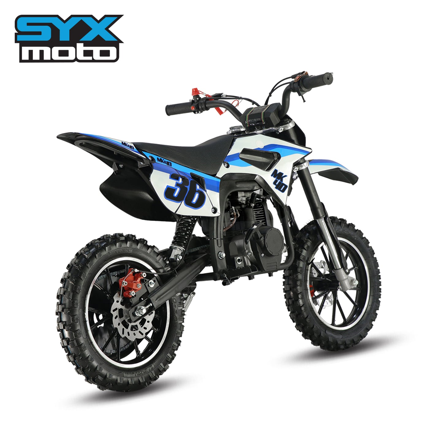 SYX MOTO MK 40cc 4 Stroke Pull Start Mini Dirt Bike Off Road