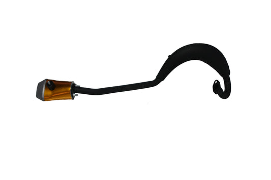 SYX MOTO Exhaust Assembly for Holeshot Mini Dirt Bike Parts and Accessories Replacement