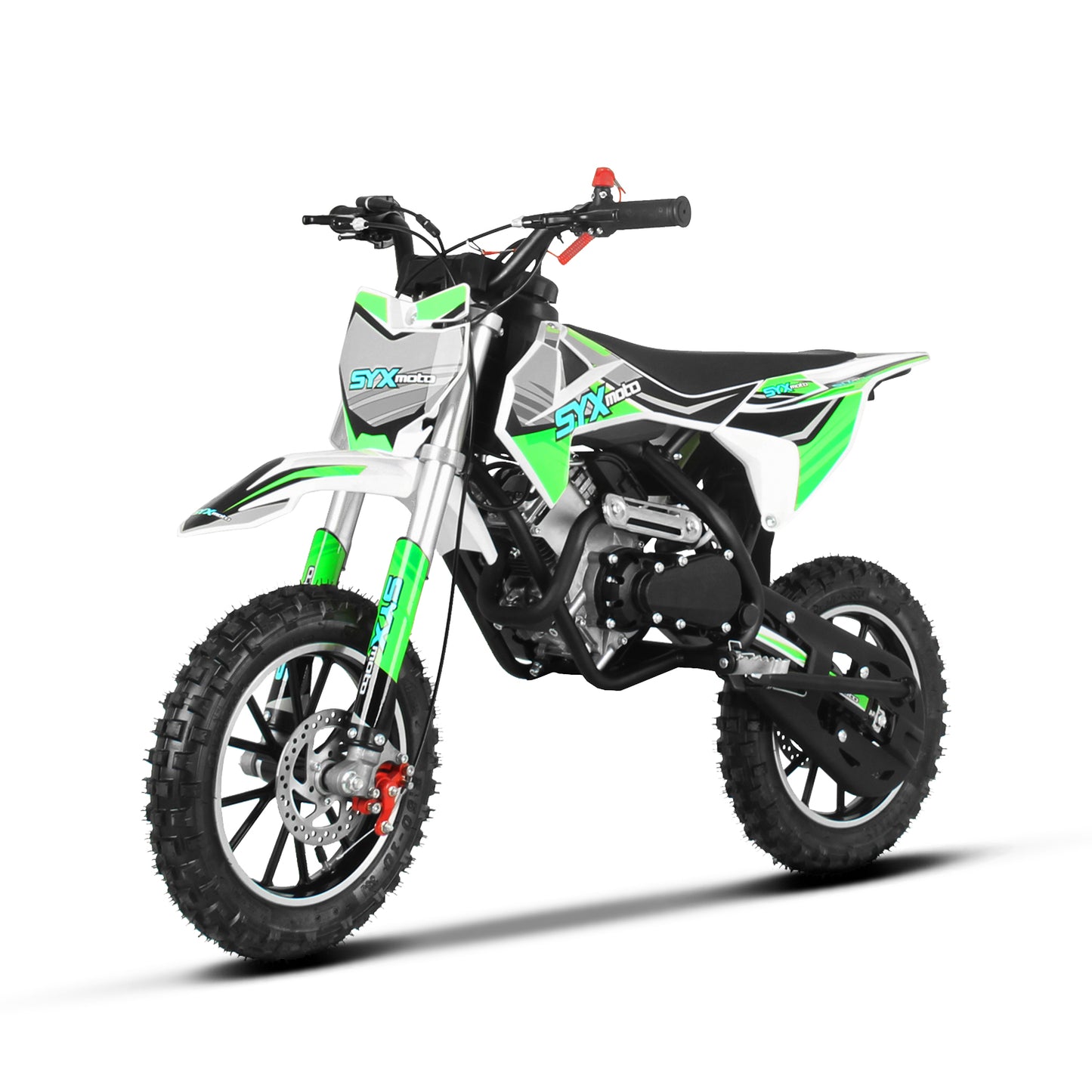 SYX MOTO VK 58cc 4 Stroke Real Motorcycle Engine Pull Start Mini Dirt Bike
