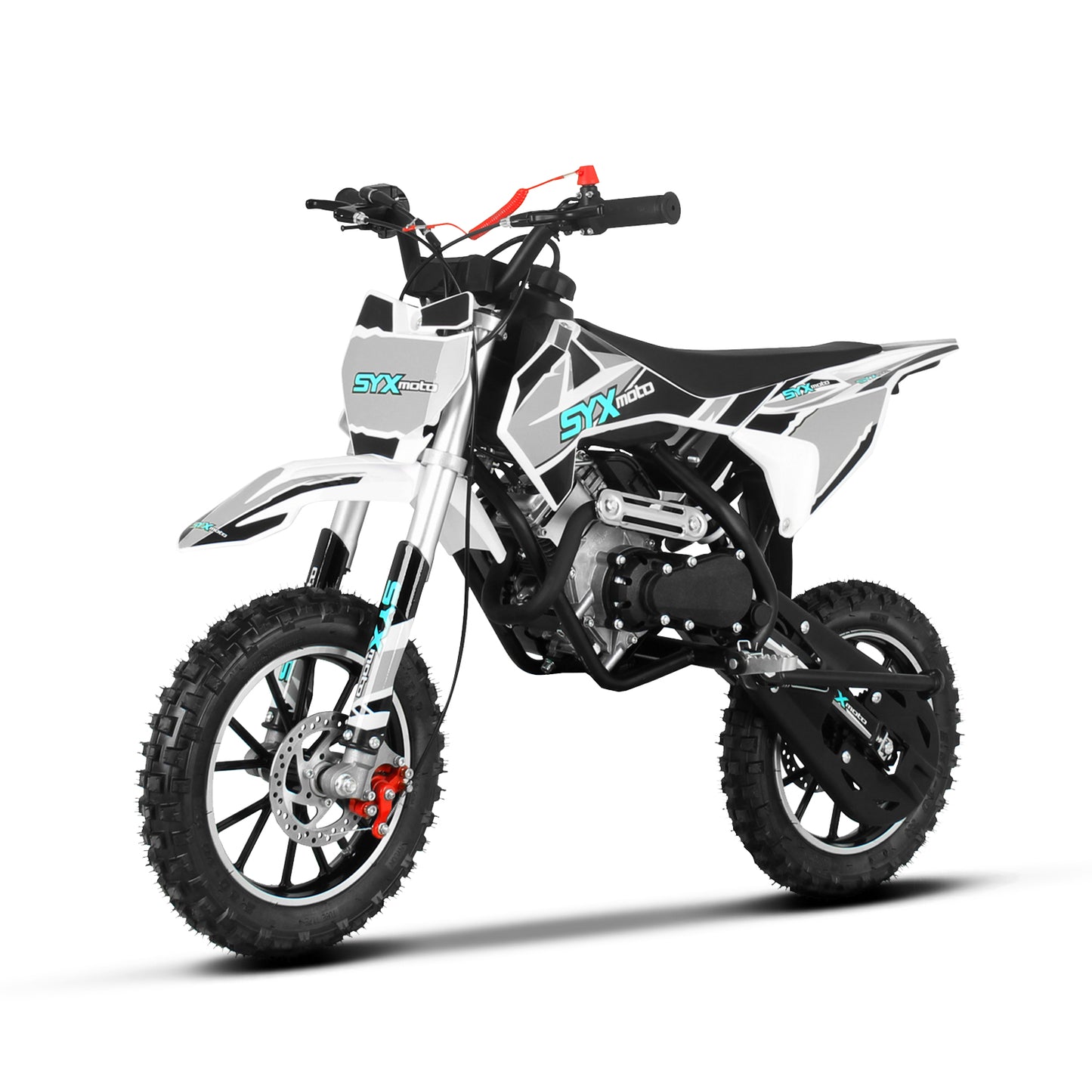 SYX MOTO VK 58cc 4 Stroke Real Motorcycle Engine Pull Start Mini Dirt Bike