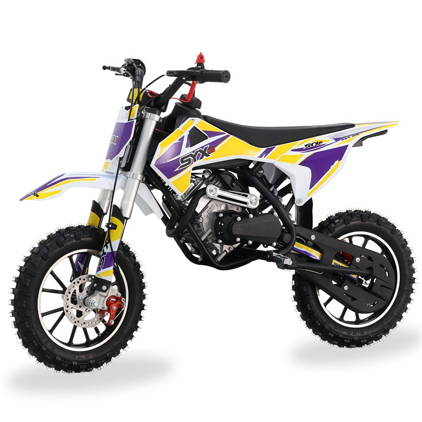 SYX MOTO VK 58cc 4-Stroke Off-Road Mini Ride-On for Kids – Pull Start, 2.0HP, Fully Automatic - SYX MOTO