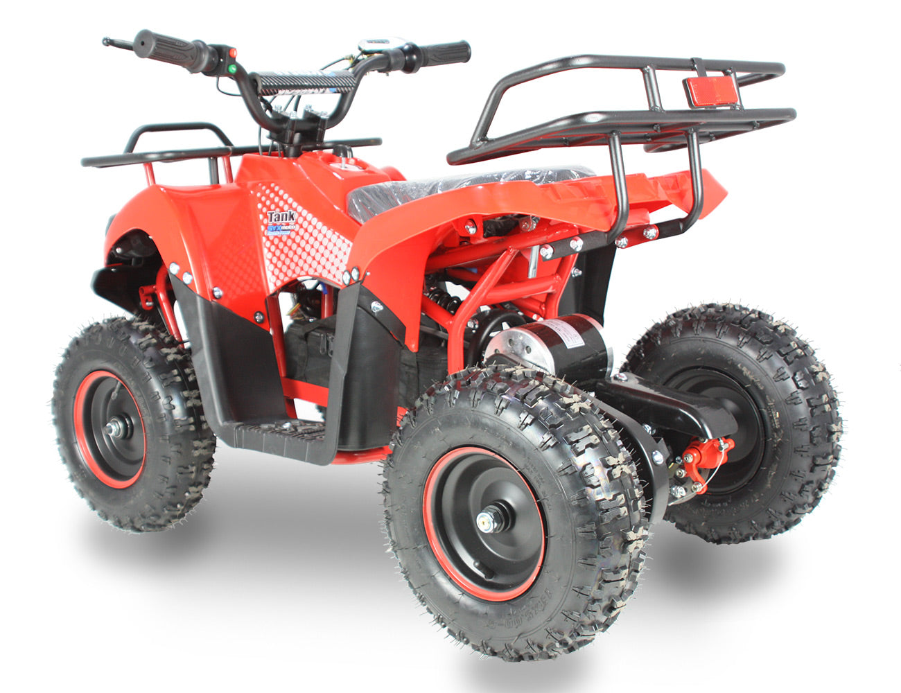 SYX MOTO Tank Mini Electric ATV, Red - SYX MOTO