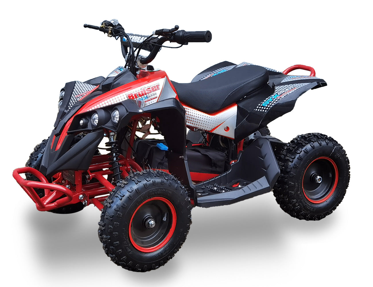 SYX MOTO Bruiser Kids Mini Electric ATV, Red - SYX MOTO