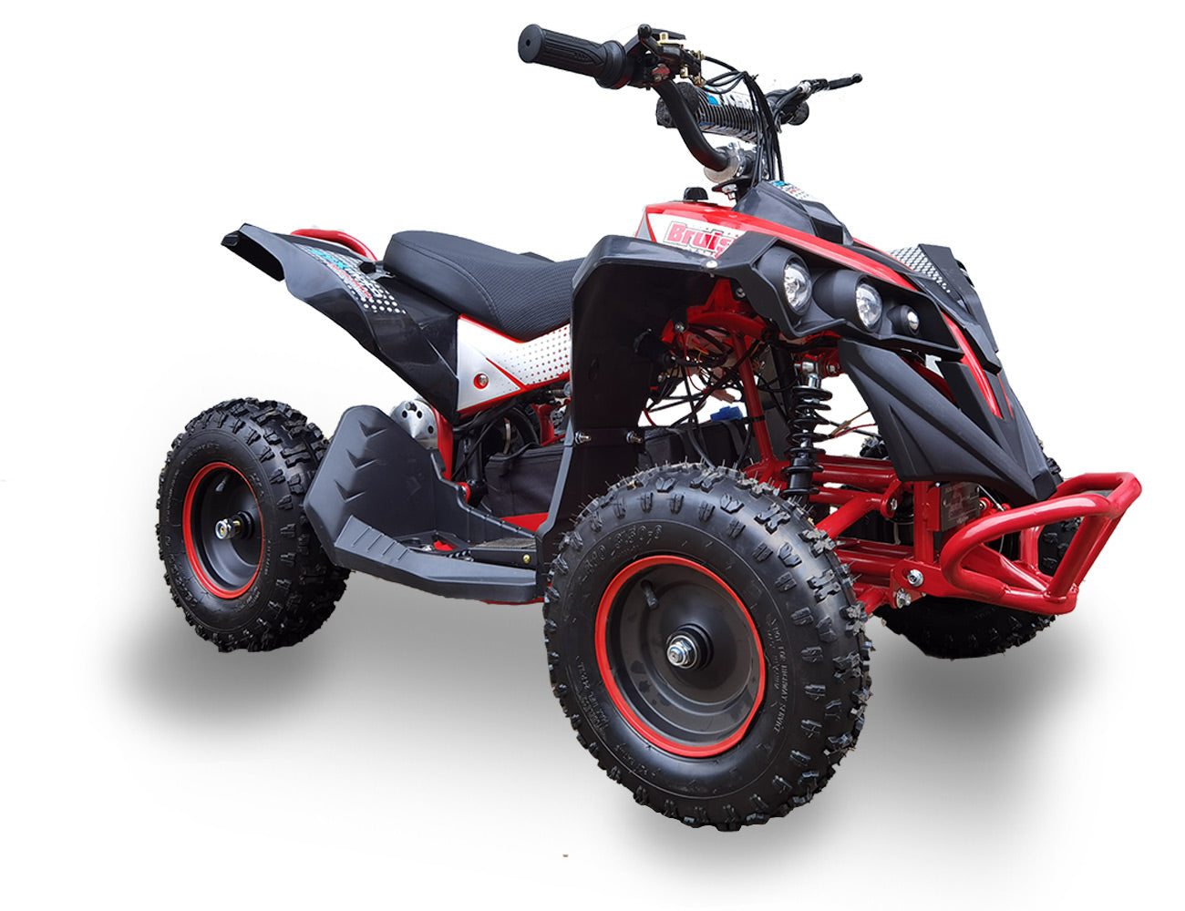 SYX MOTO Bruiser Kids Mini Electric ATV, Red - SYX MOTO