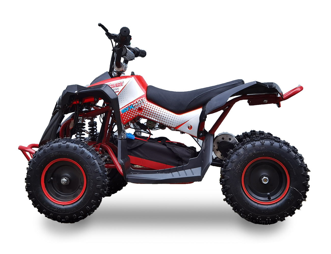 SYX MOTO Bruiser Kids Mini Electric ATV, Red - SYX MOTO