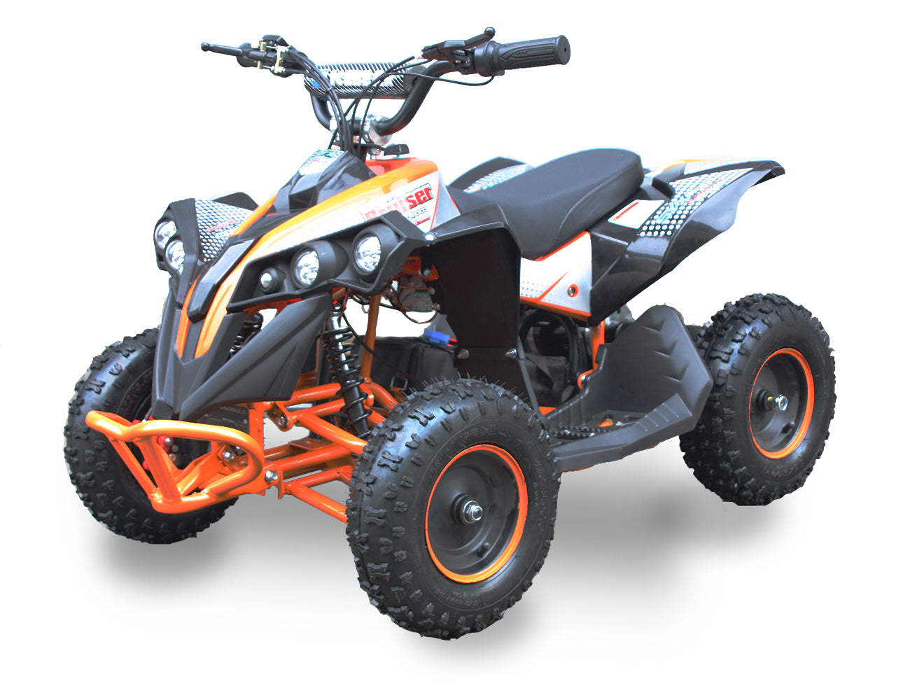SYX MOTO Bruiser Kids Mini Electric ATV, Orange - SYX MOTO