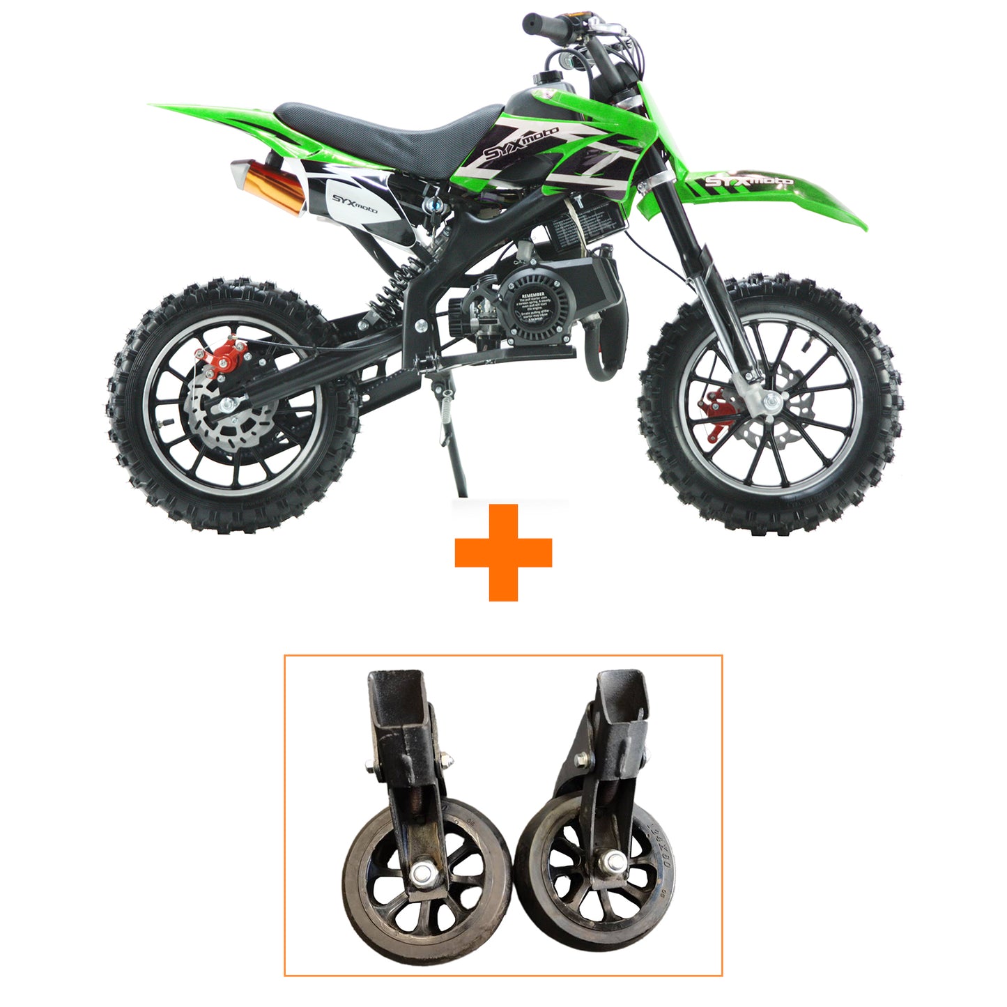 SYX MOTO Holeshot ES 50cc Electric Start/Pull Start Mini Dirt Bike - SYX MOTO