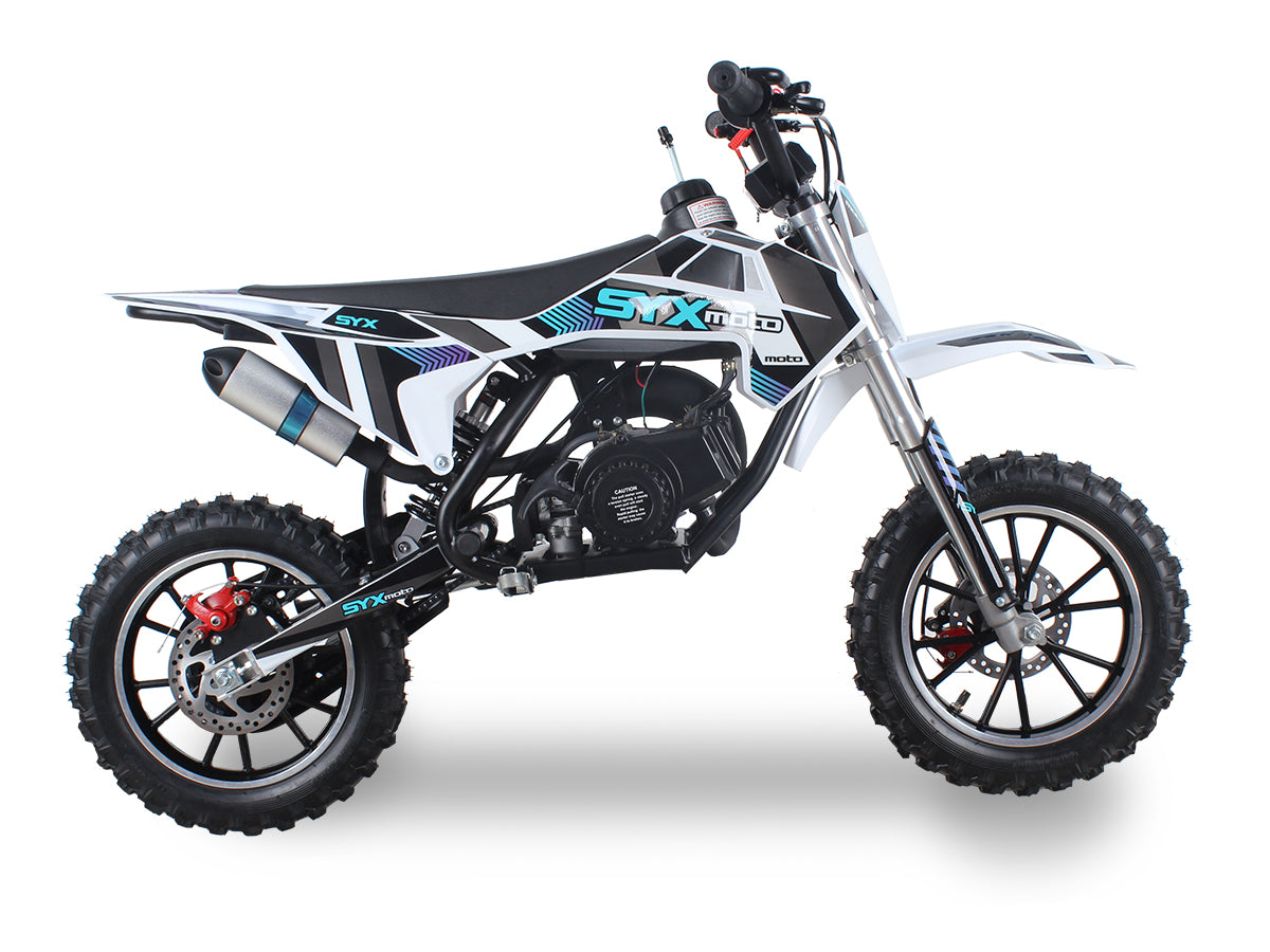 SYX MOTO Holeshot 50cc Pull Start Mini Dirt Bike - SYX MOTO