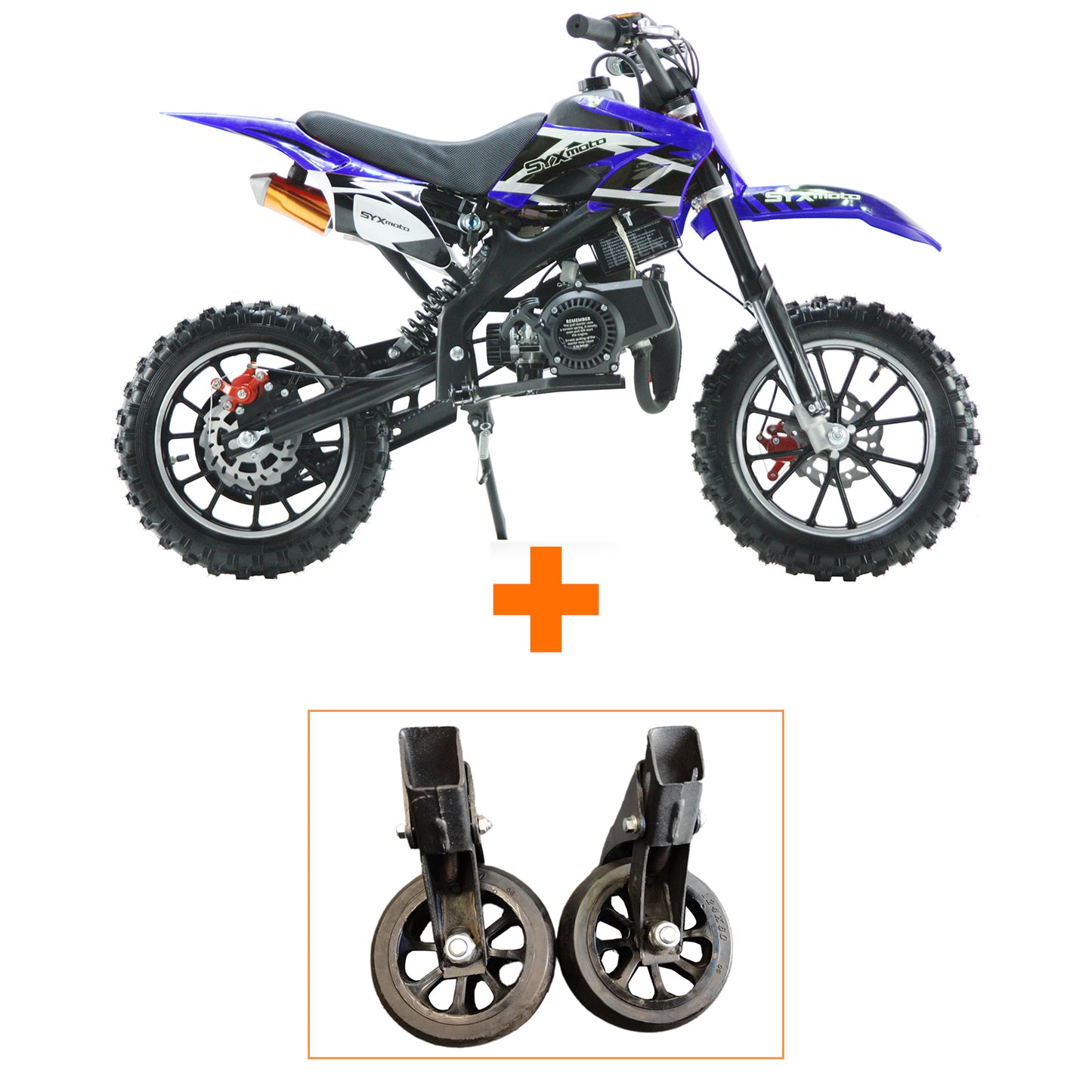 SYX MOTO Holeshot ES 50cc Electric Start/Pull Start Mini Dirt Bike - SYX MOTO