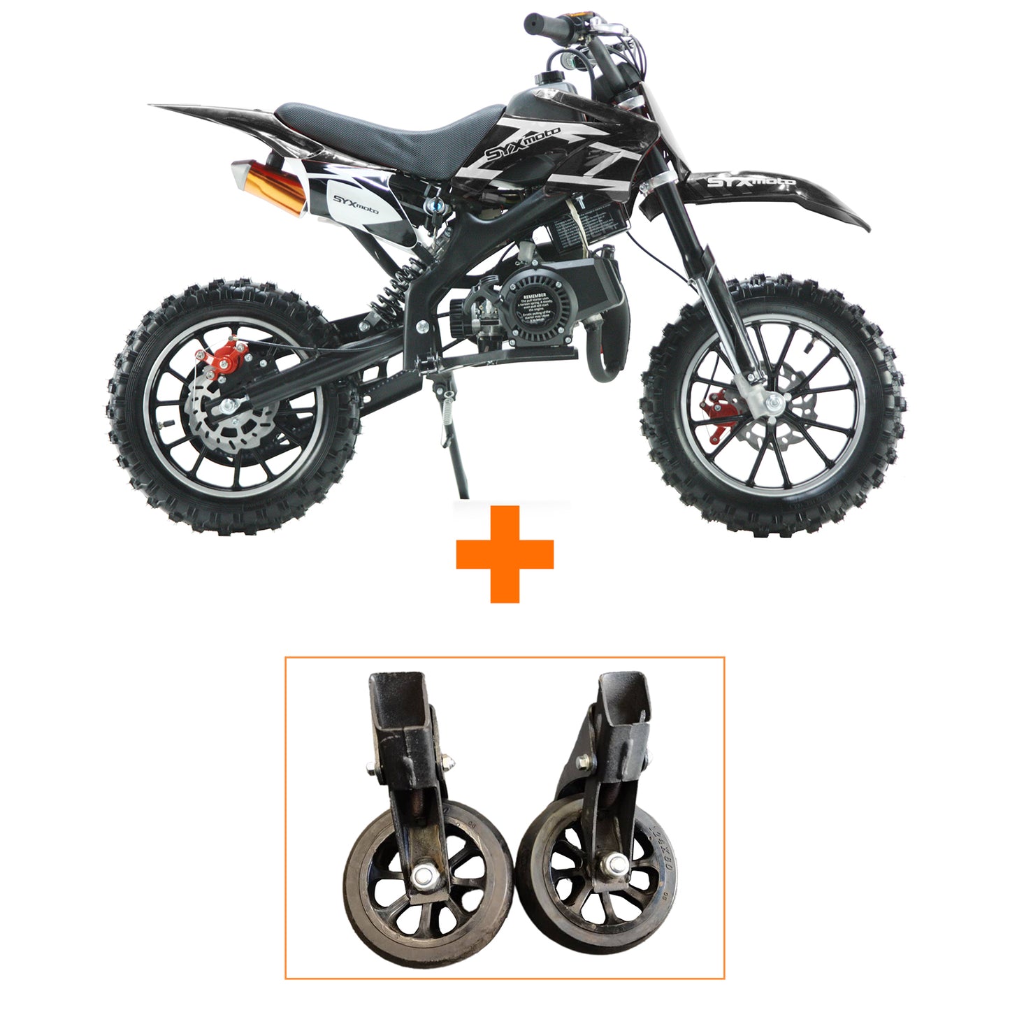 SYX MOTO Holeshot ES 50cc Electric Start/Pull Start Mini Dirt Bike - SYX MOTO