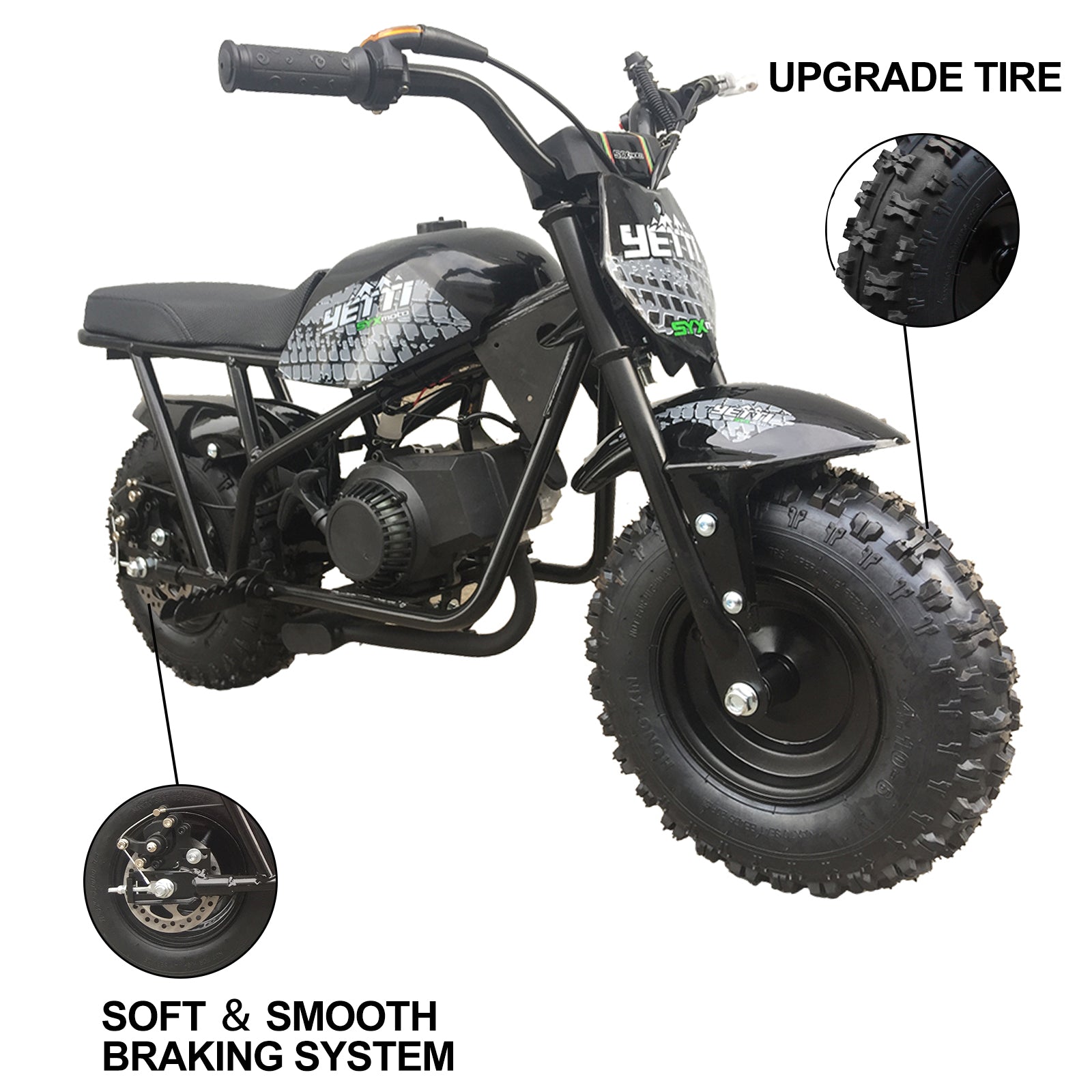 SYX MOTO YETTI 50cc Mini Dirt Bike - SYX MOTO