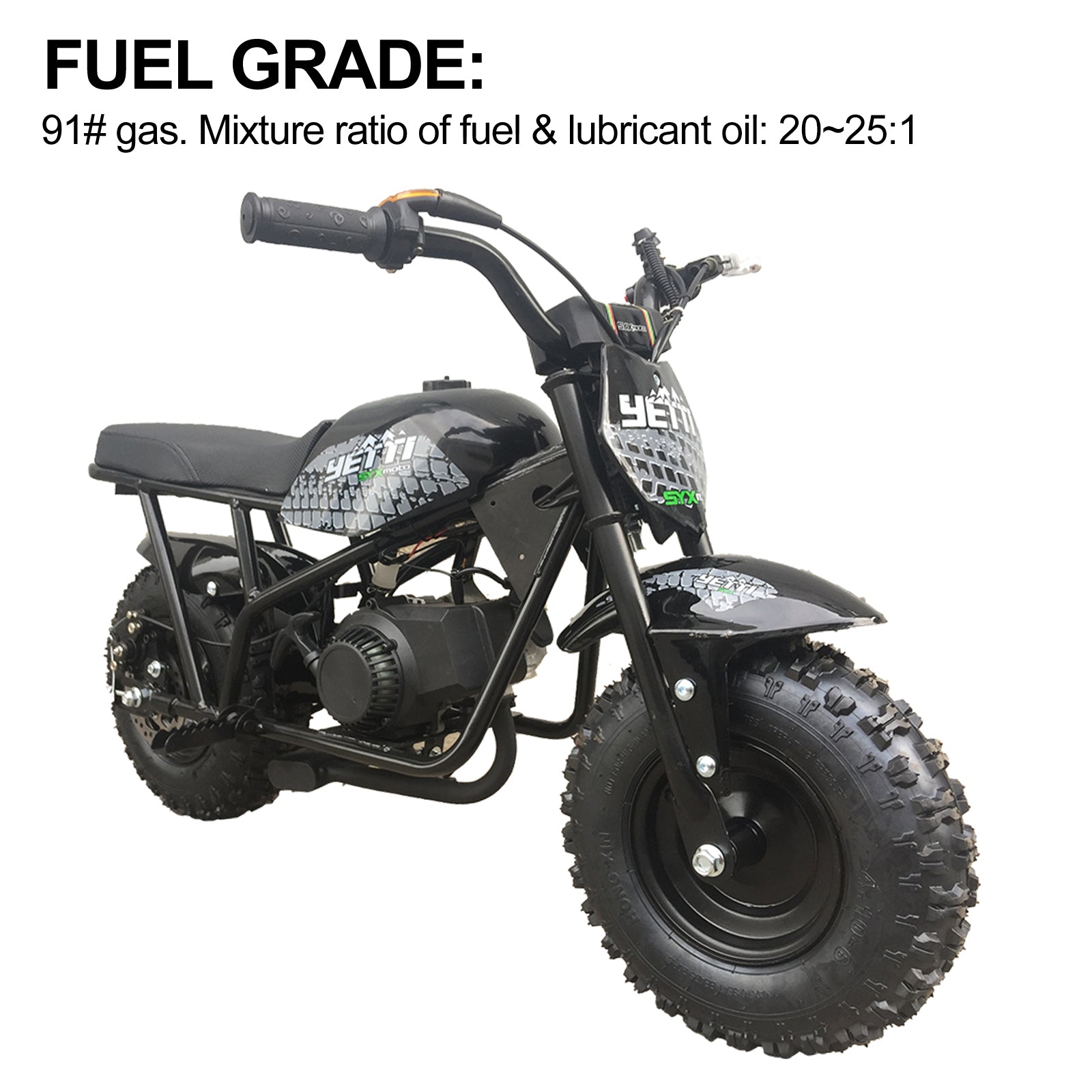 SYX MOTO YETTI 50cc Mini Dirt Bike - SYX MOTO