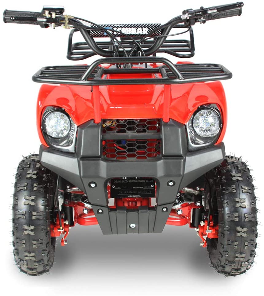 SYX MOTO Tank Mini Electric ATV, Red - SYX MOTO