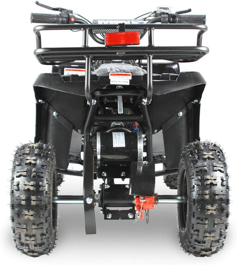 SYX MOTO Tank Mini Electric ATV, Black - SYX MOTO