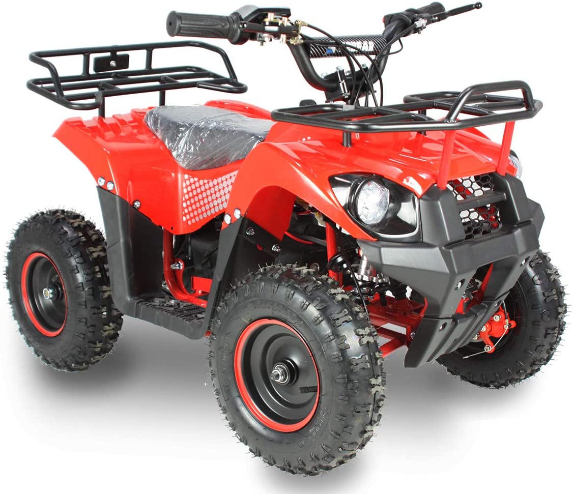 SYX MOTO Tank Mini Electric ATV, Red - SYX MOTO