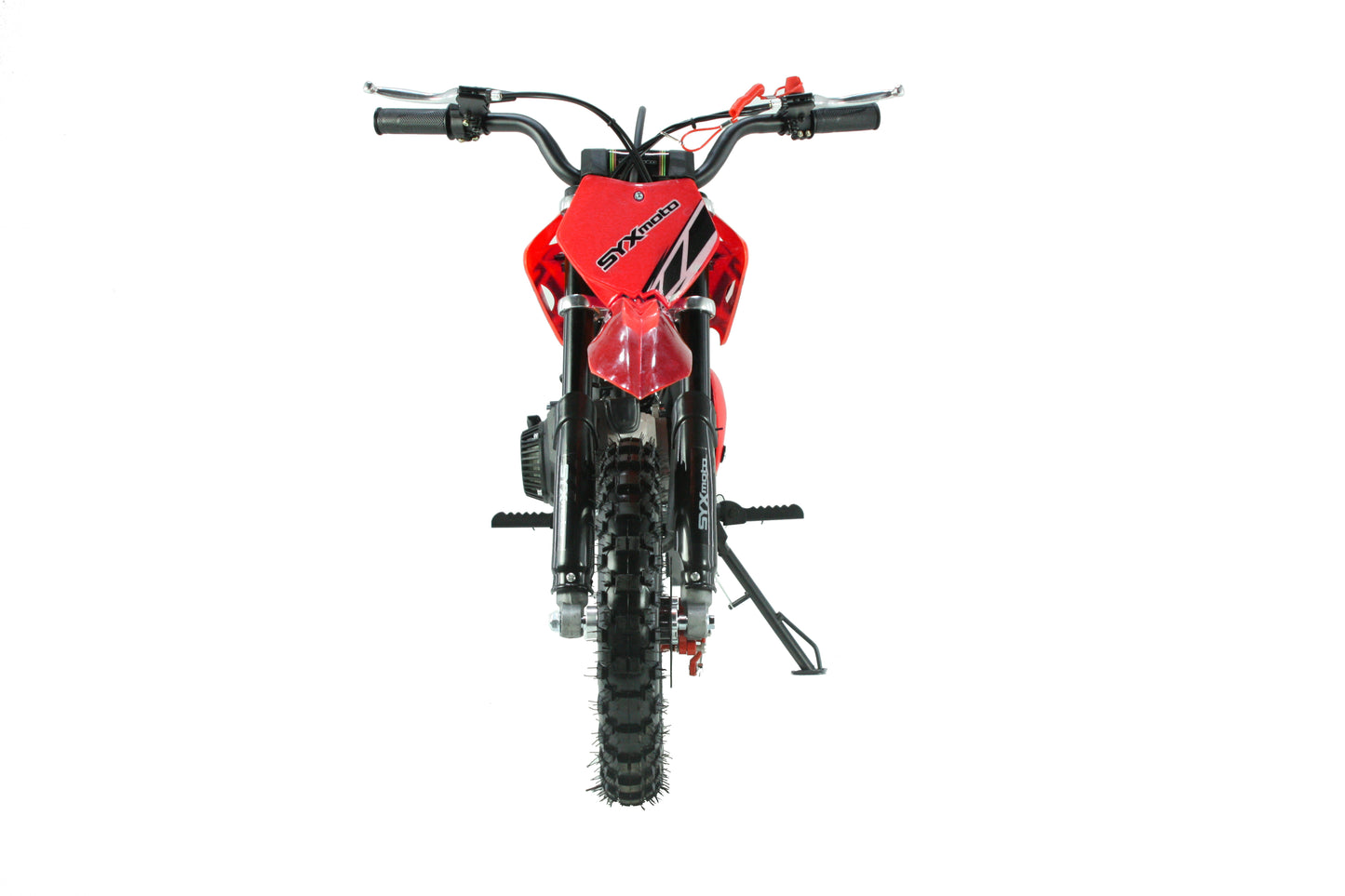 SYX MOTO Holeshot 50cc Pull Start Mini Dirt Bike, Red - SYX MOTO