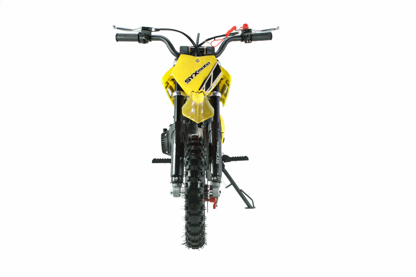 SYX MOTO Holeshot 50cc Pull Start Mini Dirt Bike, Yellow - SYX MOTO
