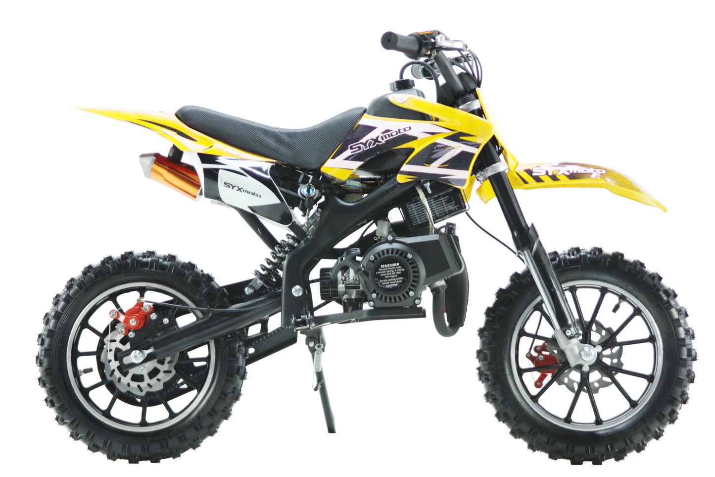 SYX MOTO Holeshot ES 50cc Electric Start/Pull Start Mini Dirt Bike - SYX MOTO