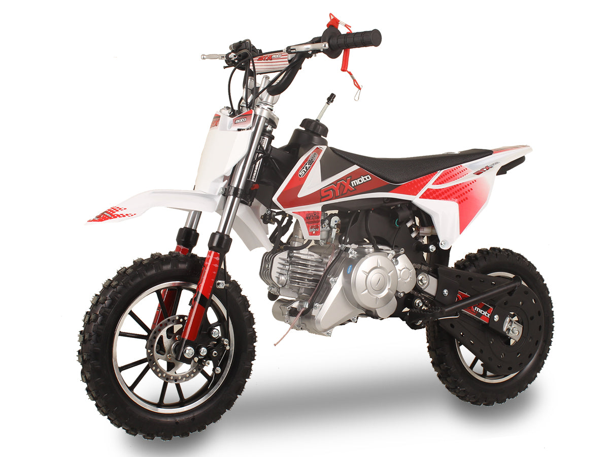 SYX MOTO Tearoff 60cc Mini Dirt Bike, Red - SYX MOTO