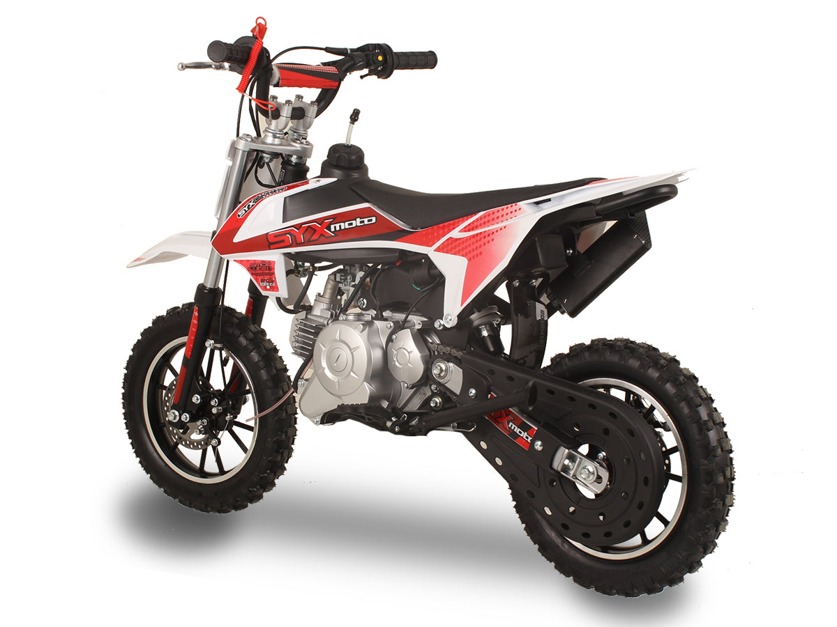 SYX MOTO Tearoff 60cc Mini Dirt Bike, Red - SYX MOTO