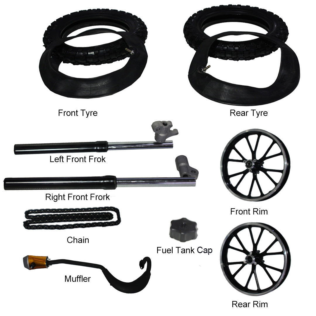 SYX MOTO Off-road Holeshot Mini Dirt Bike Parts - SYX MOTO