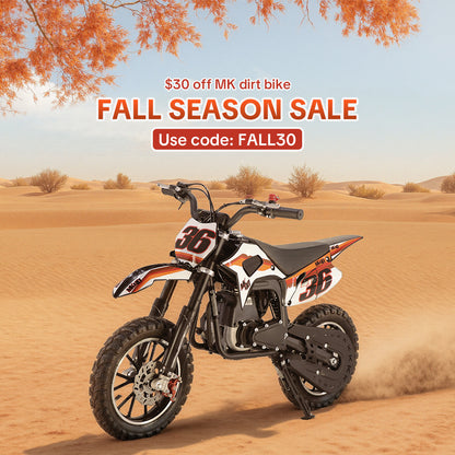 SYX MOTO MK 40cc 4 Stroke Pull Start Mini Dirt Bike Off Road