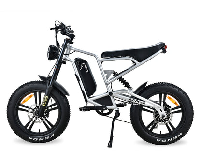 SYX MOTO Electric Bike for Adults, Powerful 500W Motor Up to 29MPH 35 Miles Max Range