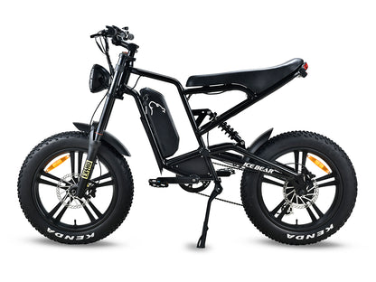 SYX MOTO Electric Bike for Adults, Powerful 500W Motor Up to 29MPH 35 Miles Max Range