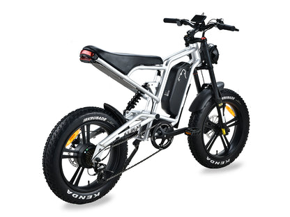 SYX MOTO Electric Bike for Adults, Peak 750W Motor Up to 29MPH 35 Miles Max Range