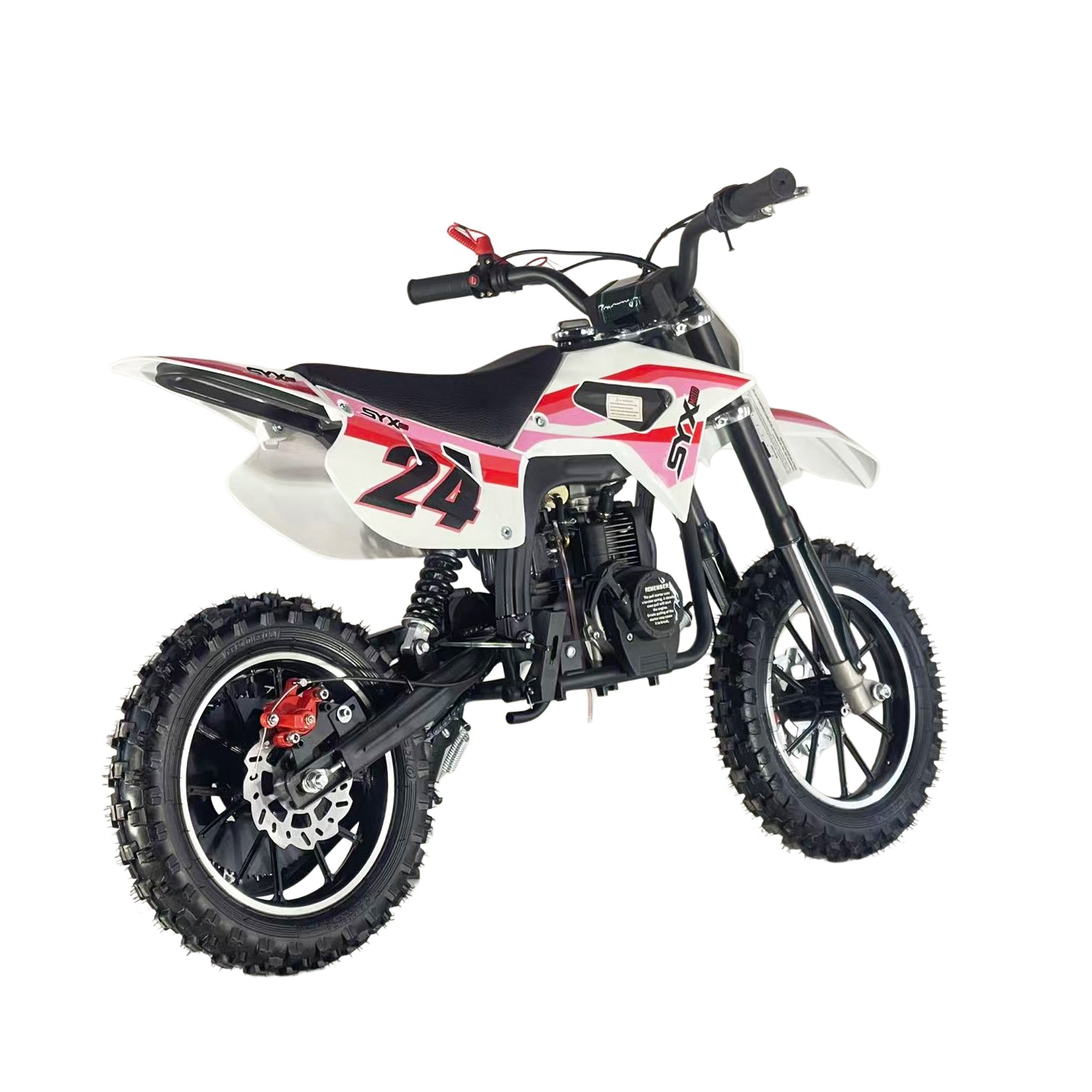 もーと SYX MOTO MK 40cc 4-Stroke Kids Gas Mini Dirt Bike | Automatic Off-Road