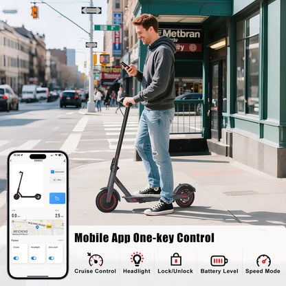 Patinete eléctrico de 350 W, compacto y con conectividad a la app