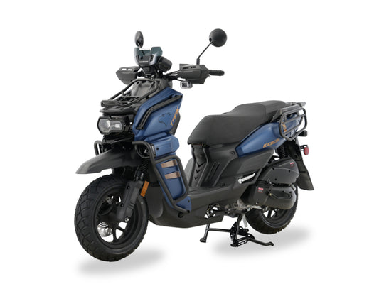 ICEBEAR T26 200cc EFI Scooter – LED Lights, Electric/Kick Start, 331 lbs Load, EPA/Carb Approved – Street Legal Moped