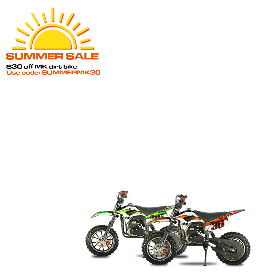 SYX MOTO MK 40cc 4 Stroke Pull Start Mini Dirt Bike Off Road